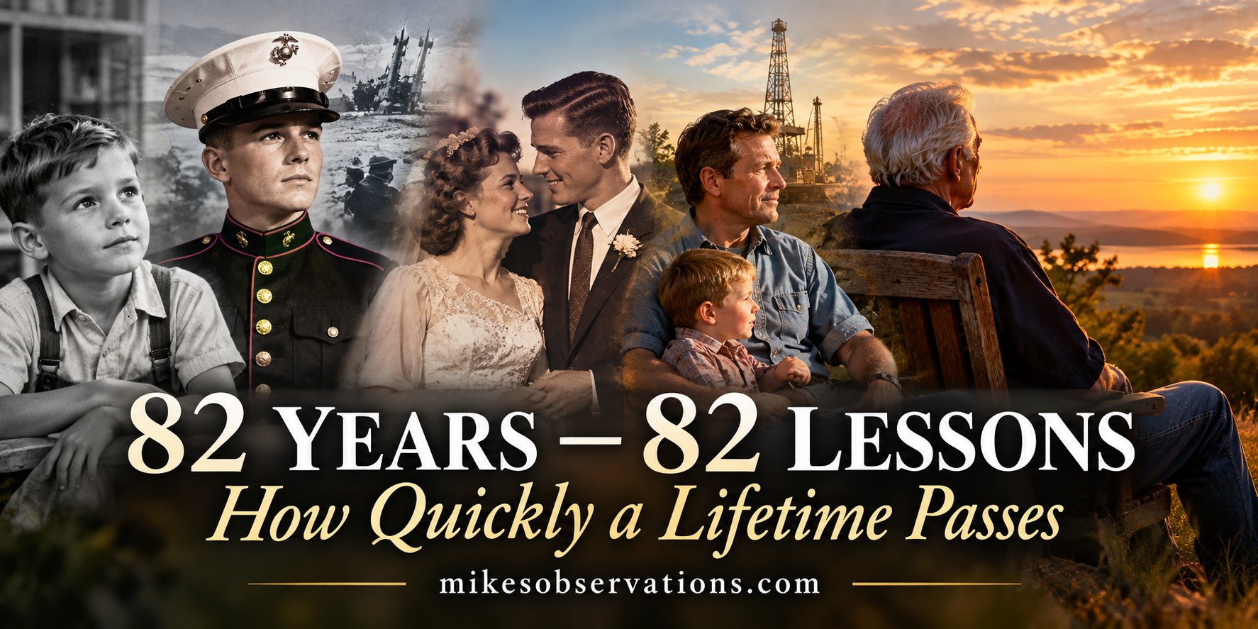 82 Years — 82 Lessons How Quickly a Lifetime Passes