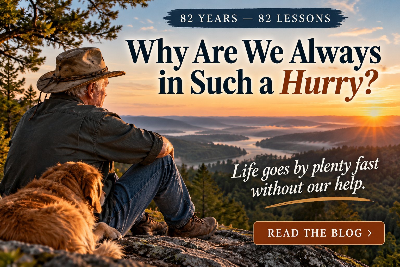 Why Are We Always in Such a Hurry?