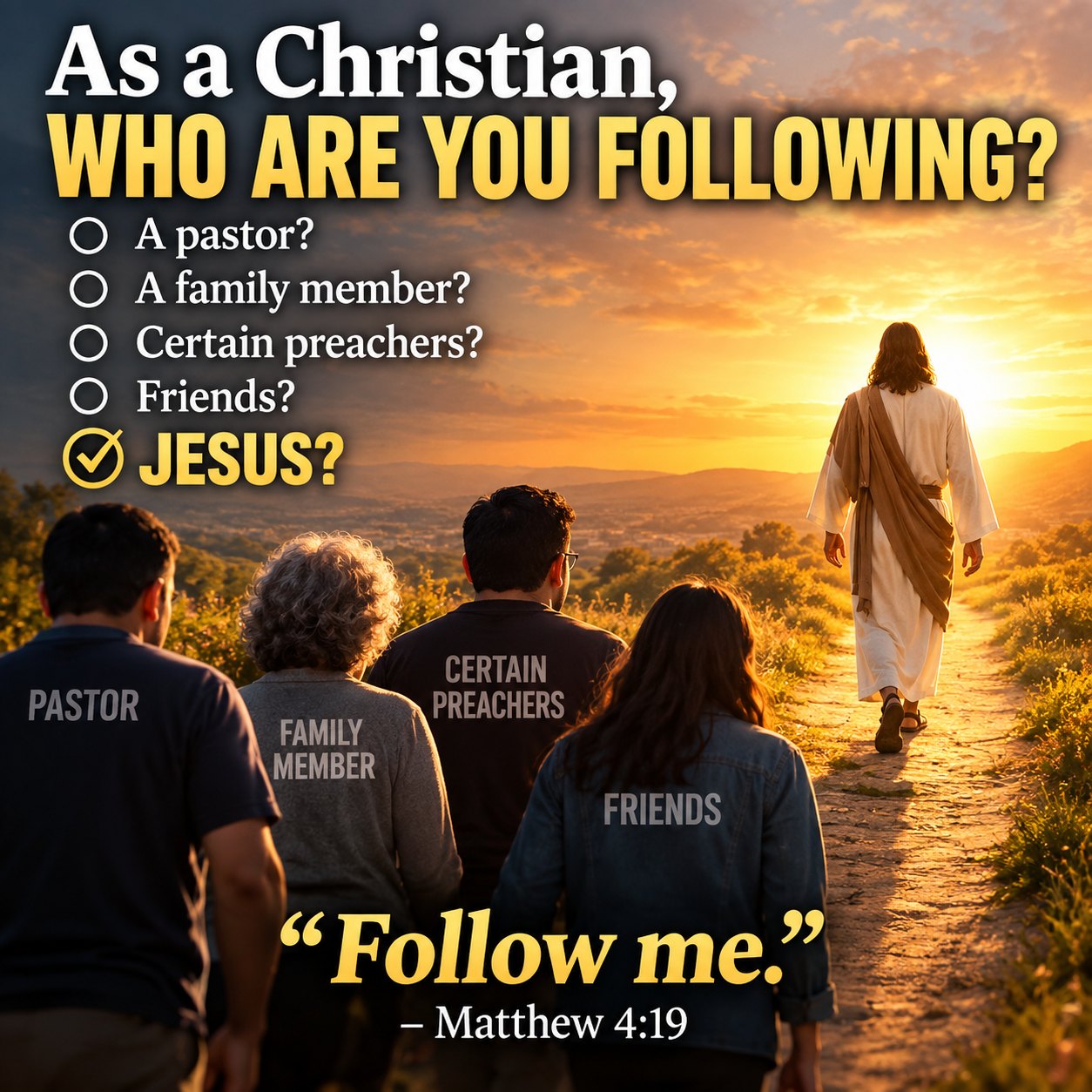 Who Are You Following?
